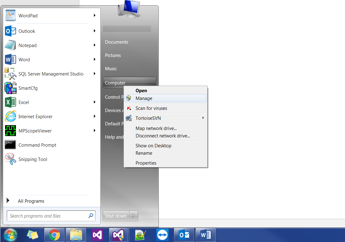 Manage